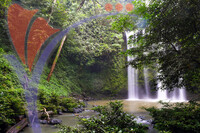 Madai Waterfall, Lahad Datu, Sabah