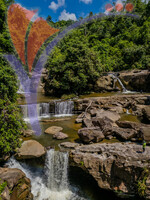 Pe’an / Curtain Waterfall - A Breathtaking Natural Beauty