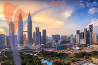 Kuala Lumper Skyline At Twilight