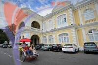 Townhall Trishaw Ride__pulau Pinang