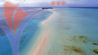 Aerial View Kapalai Island, Sabah