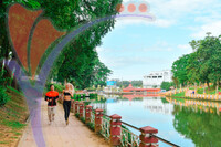 Jogging At Seremban Lake Garden, Seremban, Negeri Sembilan