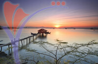 Fisherman's Cottage And Pier At Sunrise
